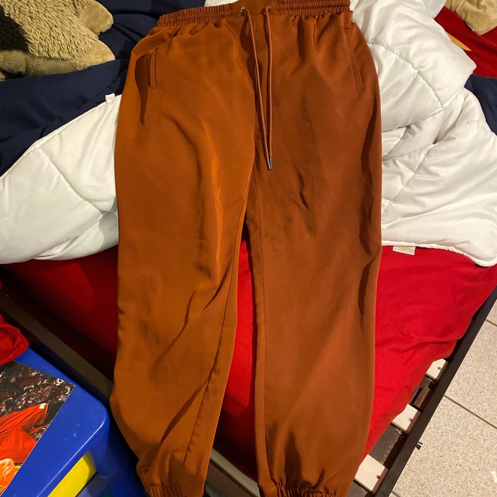 Burgundy Joggers